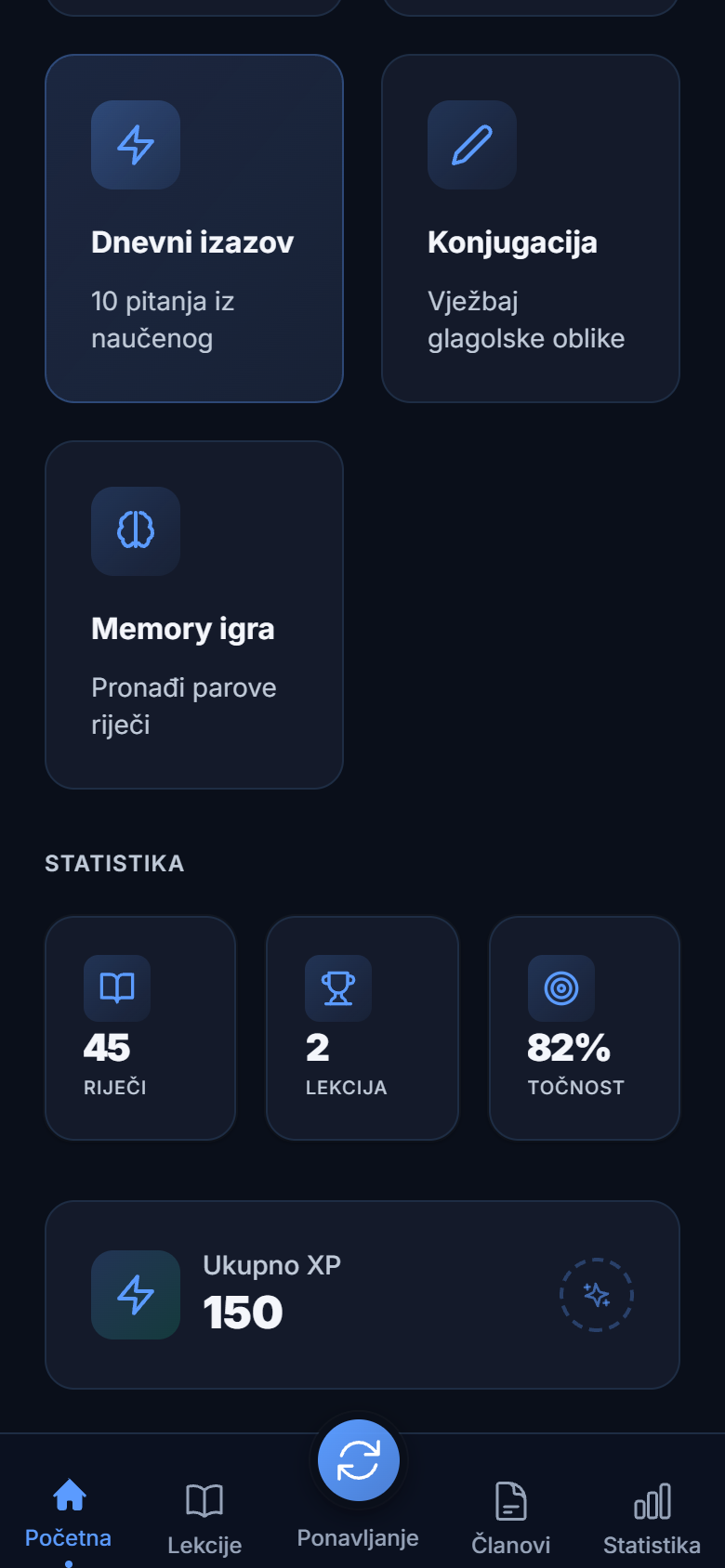 Aktivitäten und Gamification mit Punkteverfolgung
